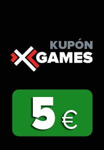 XGames kupón 5 €