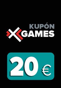 XGames kupón 20 €