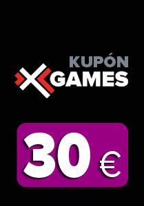 XGames kupón 30 €