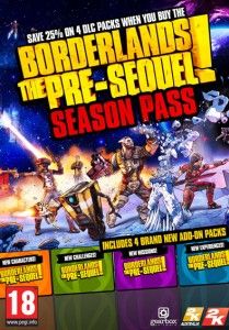 Borderlands: The Pre-Sequel Season Pass (DIGITAL)